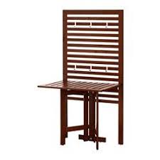 Ikea Applaro Wall Panel Gate Leg Table Outdoor Space Saving As The Table Can Be Outdoor Dining Furniture Wooden Outdoor Furniture Rustic Dining Furniture