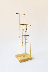 Black And Gold Jewelry Stand Small Three Natural Jewelry Stand Jewelry Display Jewelry Organizer Jewelry Holder Necklace Holder Bracelet Manualidades Decoracion Hogar Joyero