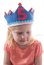 How to make your own diy birthday crown. Diy Reversible Birthday Crown Little Red Window