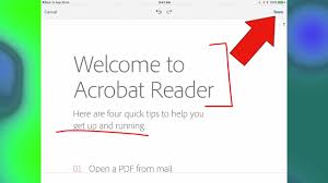 Download And Annotate With Adobe Acrobat Reader On An Ipad Youtube