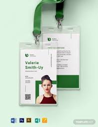 This free corporate photo identity card template is designed for any type of agency, corporate and small big companies. Free 10 Portrait Id Card Templates Examples Download Now Illustrator Photoshop Ms Word Apple Pages Publisher Examples