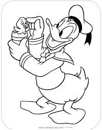 Click on the free donald duck colour page you would like to print, if you print them all you can make your own donald duck. Cute Easter Duck Coloring Pages Novocom Top
