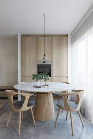 E Design Kitchen And Dining Area 3d Kitchen Visualisation E Design Process Small Space Interio Dining Area Design Round Wood Dining Table Dining Room Design