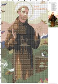 Assisi embroidery is a variation of cross stitch embroidery. St Francis Of Assisi Cross Stitch Pattern Free Cross Stitch Patterns Simple Unique Alphabets Baby