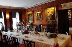 Now your only worry is what to serve for dinner. An Inviting Dining Room I Fell In Love With The Soup Terrine Picture Of Polesden Lacey Great Bookham Tripadvisor