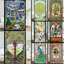 4.5 out of 5 stars. Self Adhesive Window Film Church Chapel Stained Glass Stickers Privacy Decor New Ebay