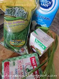 Kita cuma sediakan air gula melaka dan air santan. Resepi Air Cendol Susu Cair Resepi Lezat