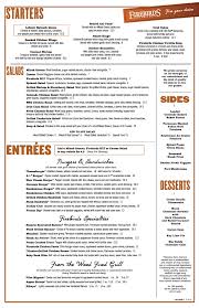 Firebirds Wood Fired Grill Menu
