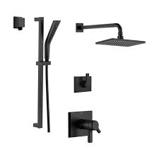 Delta Dss Pivotal 17t01 Pn Pivotal Thermostatic Build Com Shower Systems Shower Heads Shower Arm