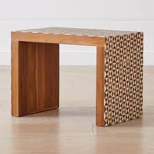 Intarsia Natural C Table Reviews Crate And Barrel In 2020 C Table Table Crate And Barrel