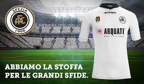 Spezia calcio logo by unknown author license: Arquati E Main Sponsor Dello Spezia Calcio Arquati