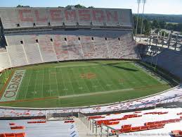 clemson memorial stadium view from top deck tdn vivid seats