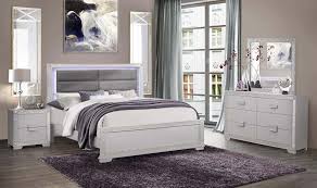 You can choose from panel head and footboards that look at home in the most traditional rooms, or you can opt for the clean lines of a more modern set. Chalice Silver Bedroom Set By Global Furniture