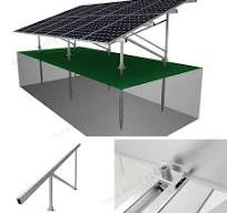 Aluminum Solar Panel Ground Mounting System, SPC-GA-2V-N