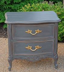 Foot traffic, moving furniture, and accidents all take a. Finishing Chalk Paint A New Way Gray Painted Furniture French Painted Furniture Grey Furniture