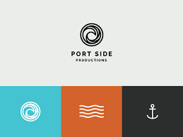 Port Side Logo Port Logos Nautical Design