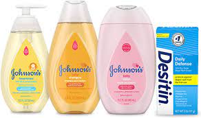 California baby offers a wide range of bath and hair products, and their tea tree & lavender shampoo & body wash is our pick for the best baby shampoo for treating baby dandruff. Buy Johnson S First Touch Baby Gift Set Baby Bath Skin Hair Essential Products Kit For New Parents With Wash Shampoo Lotion Diaper Rash Cream Hypoallergenic Paraben Free 5 Items Online In Turkey