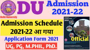 This university was founded according to the act of central legislative assembly in 1922. Du Admission Schedule 2021 22 à¤† à¤—à¤¯ Du Application Form 2021 Delhi University Admission 2021 22 Youtube