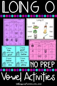 Long O Vowel Team Activities No Prep Phonics Long Vowel Word Work Printables In 2020 Vowel Team Vowel Teams Worksheets Teaching Helpers