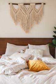 Simple Boho Bedroom Decor Keep It Simple With A Striking Macrame Wall Hanging Boho Bedroom Boho Bedroom Decor Boho Bedroom Design