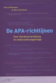 De Apa Richtlijnen Petra Poelmans Paperback 9789046903452 Ako Boeken