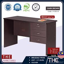 Metal locker desk at alibaba.com are made from sturdy materials such as wood, iron, steel and these metal locker desk are available in different style choices which could be luxurious, antique. The L120cm Writing Table Office Table Study Desk With 1 Locker 2 Drawer Shopee Malaysia