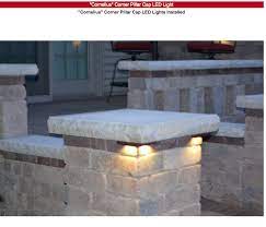 Kerr Lighting Cornelius 10 Pack Low Voltage Pillar Cap Corner Lights At Menards Kerr Lighting Cornelius Outdoor Pillar Lights Corner Lighting Column Lighting