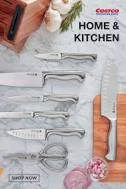Sabatier Edgekeeper Cutlery Set With Acacia Wood Block 10 Piece Set Cutlery Set Sabatier Kitchenware Design