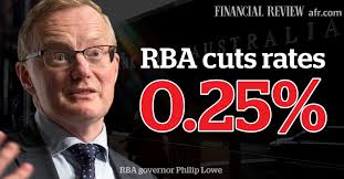 Breaking: The RBA has cut the cash rate for the first time since August  2016 to 1.25 per cent. Read more here: http://bit.ly/2Z6W4k6