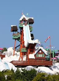 Blizzard Beach Down You Go On Summit Plummet A Thrilling High Speed Waterslide With A 12 Disney Blizzard Beach Walt Disney World Tickets Disney Water Parks
