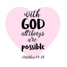 With god all things are possible, verse from bible in calligraphic for use as background, poster or design t shirt. All Things Are Possible Free Vector Eps Cdr Ai Svg Vector Illustration Graphic Art