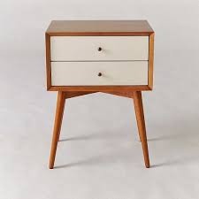 Nightstand Midcentury Mid Century Nightstand White Nightstand Ikea Nightstand