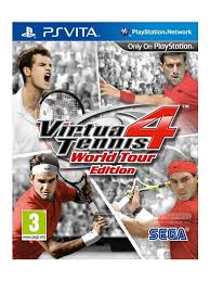 Virtua Tennis 4 World Tour Ps Vita Ps Vita Tennis Ps Vita Games