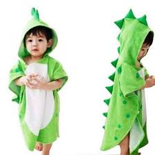 1 hand towel 1 large bath towel 1 strip of fabric (approx. Baby Towel Extra Soft 115x55cm Dinosaur Pattern Children Bath Towel Robe Kids Hooded Baby Shower Towel Bathing Bath Hooded Towels