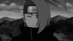 naruto shippuden monochrome gif naruto deidara akatsuki akatsuki
