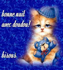 Résultat de recherche d'images pour "gif bonne nuit bisous"