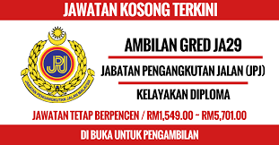Januari 07, 2018 tdm, temuduga. Jawatan Kosong Terkini Jabatan Pengangkutan Jalan Jpj Kerja Kosong Kerajaan Swasta