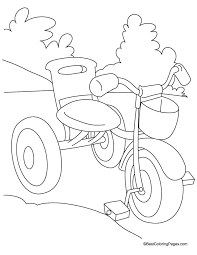 Kids Tricycle Coloring Page Download Free Kids Tricycle Coloring Page For Kids Best Coloring Pages Art Drawings For Kids Coloring Pages Free Coloring Pages