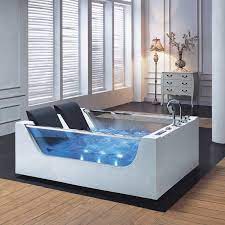 They can be jetted for water, air or combination of water & air jets. Luxury 2 Person Hydromassage Bathtub Massage Bathtub With Pillow Aliexpress