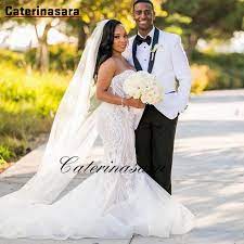 Quality mermaid wedding dresses with free worldwide shipping on aliexpress. Sweetheart Lace Tulle Mermaid Wedding Dress Lace Up Sexy Bridal Gown With Veil Buy At The Price Of 216 75 In Aliexpress Com Imall Com