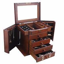 Large jewelry armoires from alibaba.com at highly competitive prices. Rowling Wooden Extra Large Jewelry Box Jewellery Lock Cabinet Mirror Storage Case Trinket Armoire Casket Necklaces Earrings Hook Extra Large Jewelry Box Large Jewelry Boxbox Jewellery Aliexpress