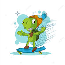 Turtle clipart black and white. Cute Turtle Skating Cute Turtle Clipart Cute Turtle Clipart Black And White Sea Turtle Clipart Cute Png And Vector With Transparent Background For Free Download