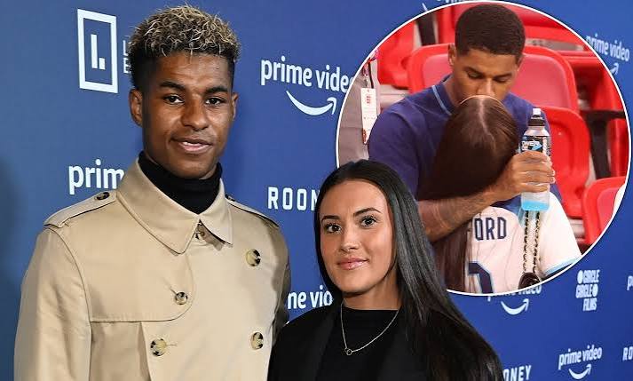 Marcus Rashford 'splits from childhood sweetheart fiancée Lucia Loi' |  Daily Mail Online