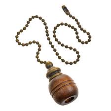 This ceiling fan pull chain fan and light bulb set is the perfect for your ceiling fan! 2pcs Fan Pull Chain Decorative 12inch Light Pull Chains Extension Bronze With Natural Wood Knob Pendant For Lighting Ceiling Fan Chains Aliexpress