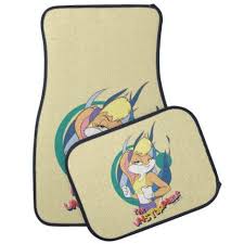 Lola Bunny I M Unstoppable Car Floor Mat Zazzle Com Car Floor Mats Floor Mats Bunny