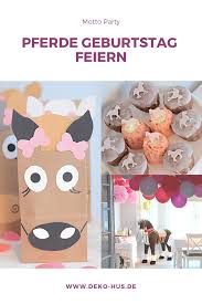 Geburtstag Pferde Deko Deko Hus Selbstgemachte Einladungen Geburtstag Kindergeburtstag Pferde