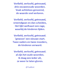 Verliefd Verloofd Getrouwd Taallent