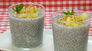 Pudin con semillas de chia. Postre Delicioso Y Sano De Semillas De Chia Hidratadas Con Fruta Fresca Receta Facil Youtube