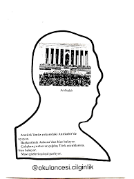 Ataturk Kitapcigi Sayfa 8 Kalip Okuloncesi Cilginlik Faaliyetler Okul Oncesi Boyama Sayfalari