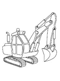 Caterpillar coloring pages preschool insect coloring pages. Excavator Coloring Page Novocom Top